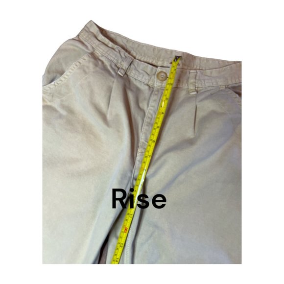 Free People Women's Size 2 Khaki Cya Later Skate Trouser Relaxed Loose Mis-Rise - Picture 7 of 11